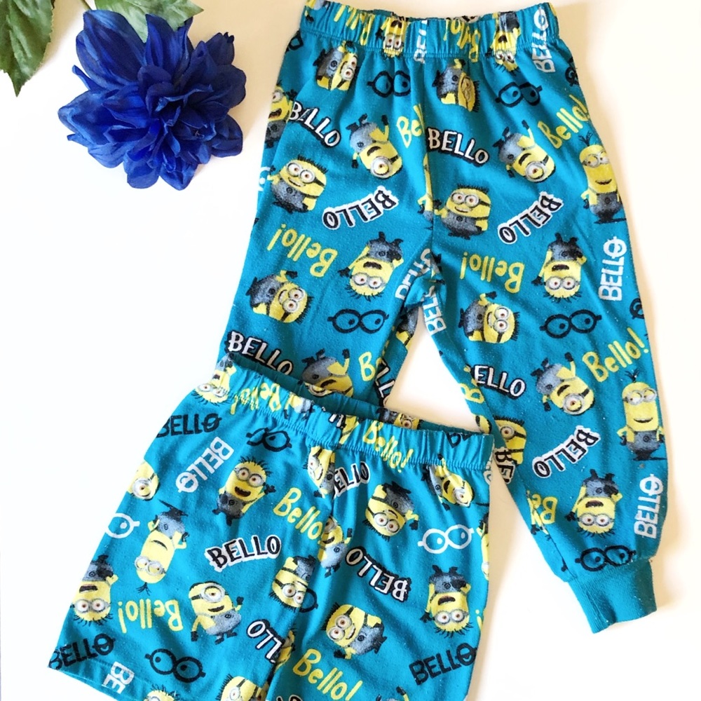 DESPICABLE ME MINIONS 3T PAJAMA SHORTS AND PANTS